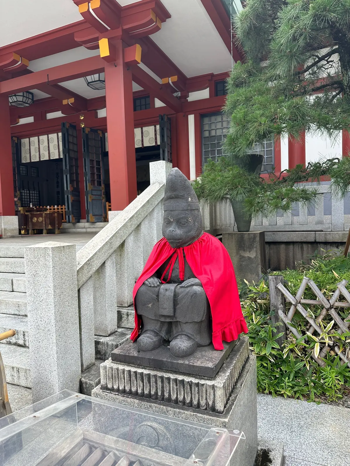 赤坂　日枝神社　夏超大祓　お参り　神猿さま　茅の輪くぐり