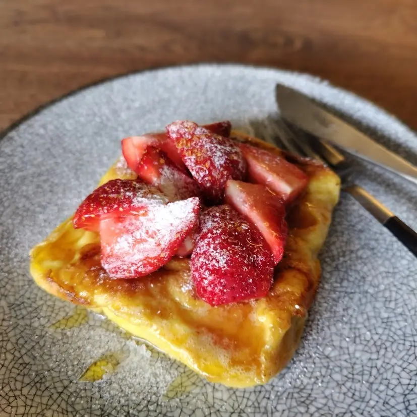 お豆腐と米粉のフレンチトースト　クチポール