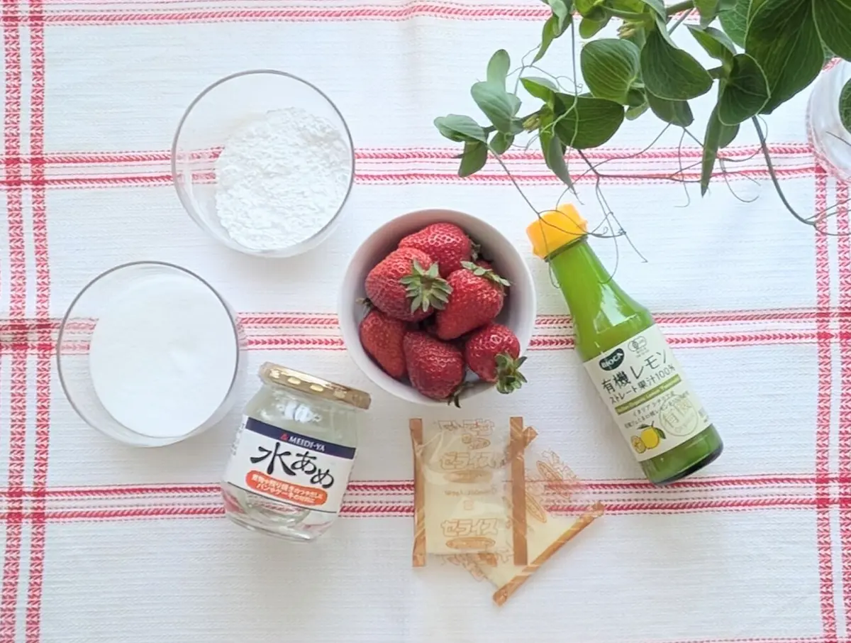 マシュマロの材料