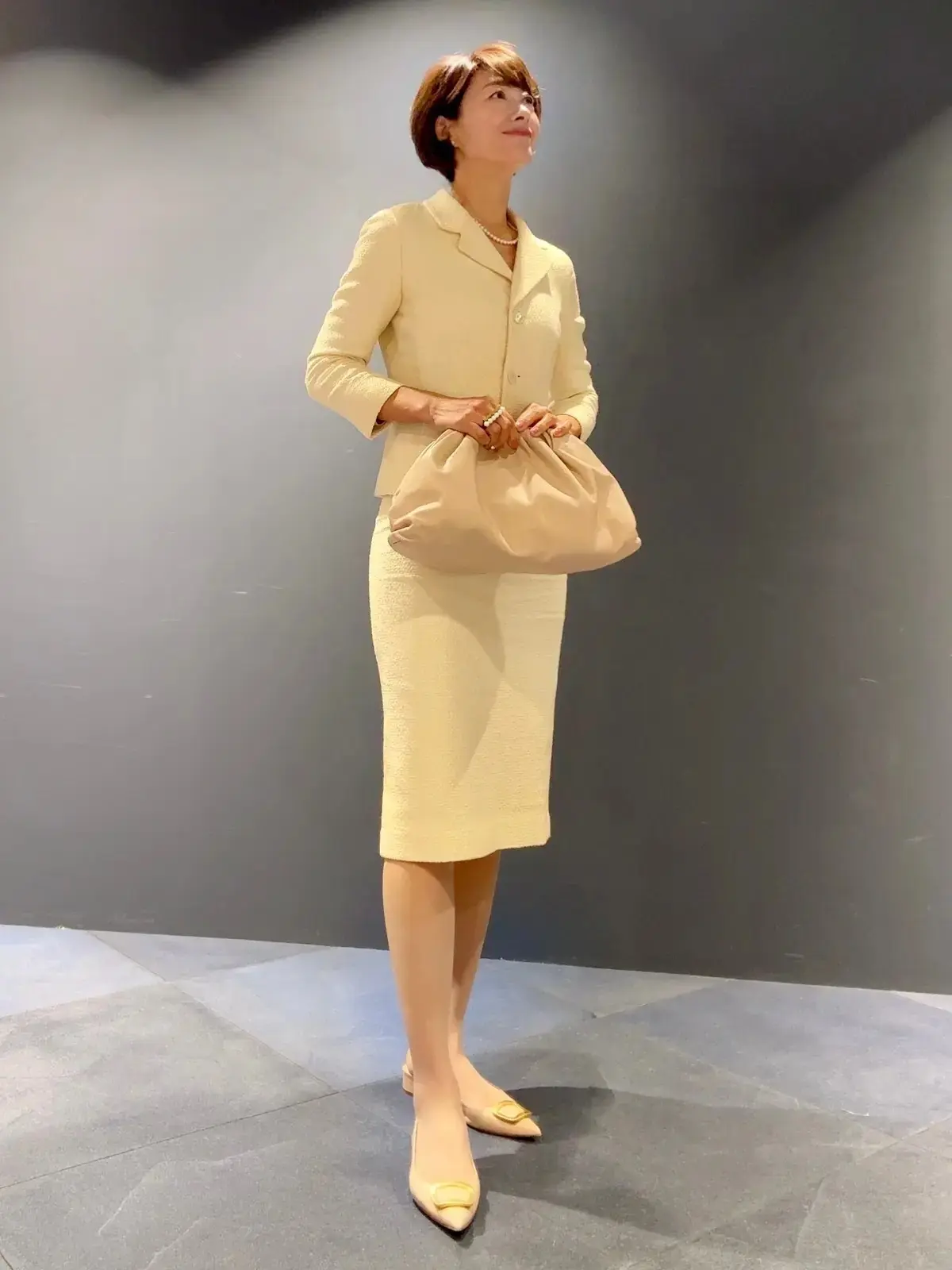 40代　50代　スーツ　セレモニースタイル