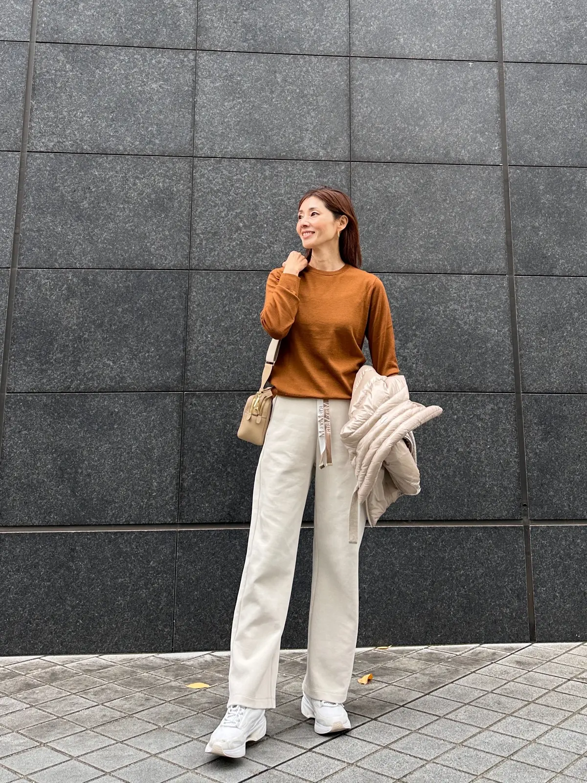 『UNIQLO』のメリノクルーネックセーの画像_1