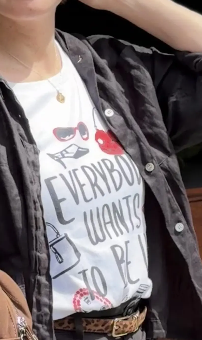 『プラダを着た悪魔』Tシャツを、大人っぽの画像_3