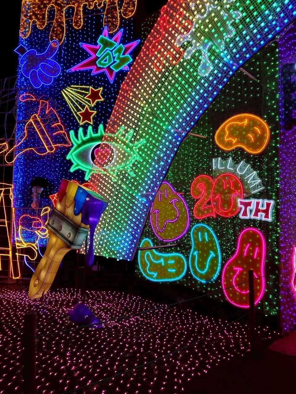 東京ドイツ村のウィンターイルミネーション