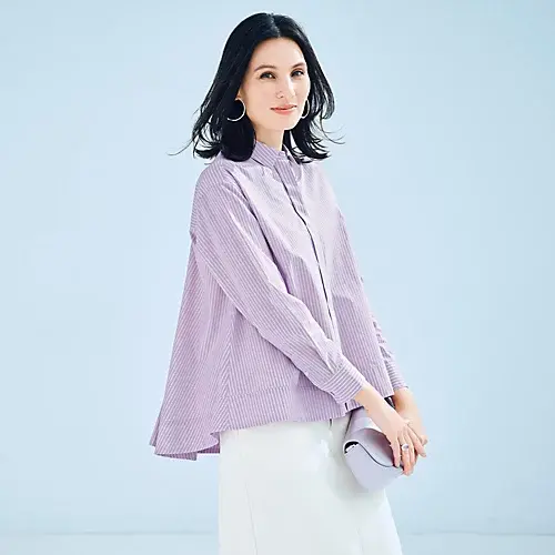 drawell バックフレアシャツ ￥28,600