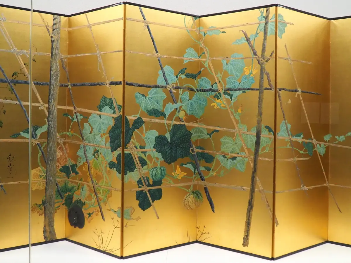 ZARAの上品セットアップで「下村観山展の画像_7