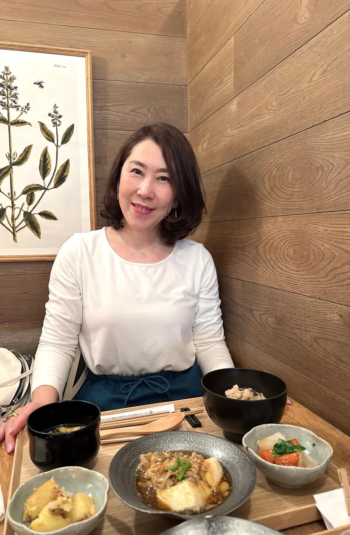 BROWN RICEの一汁三菜ランチ