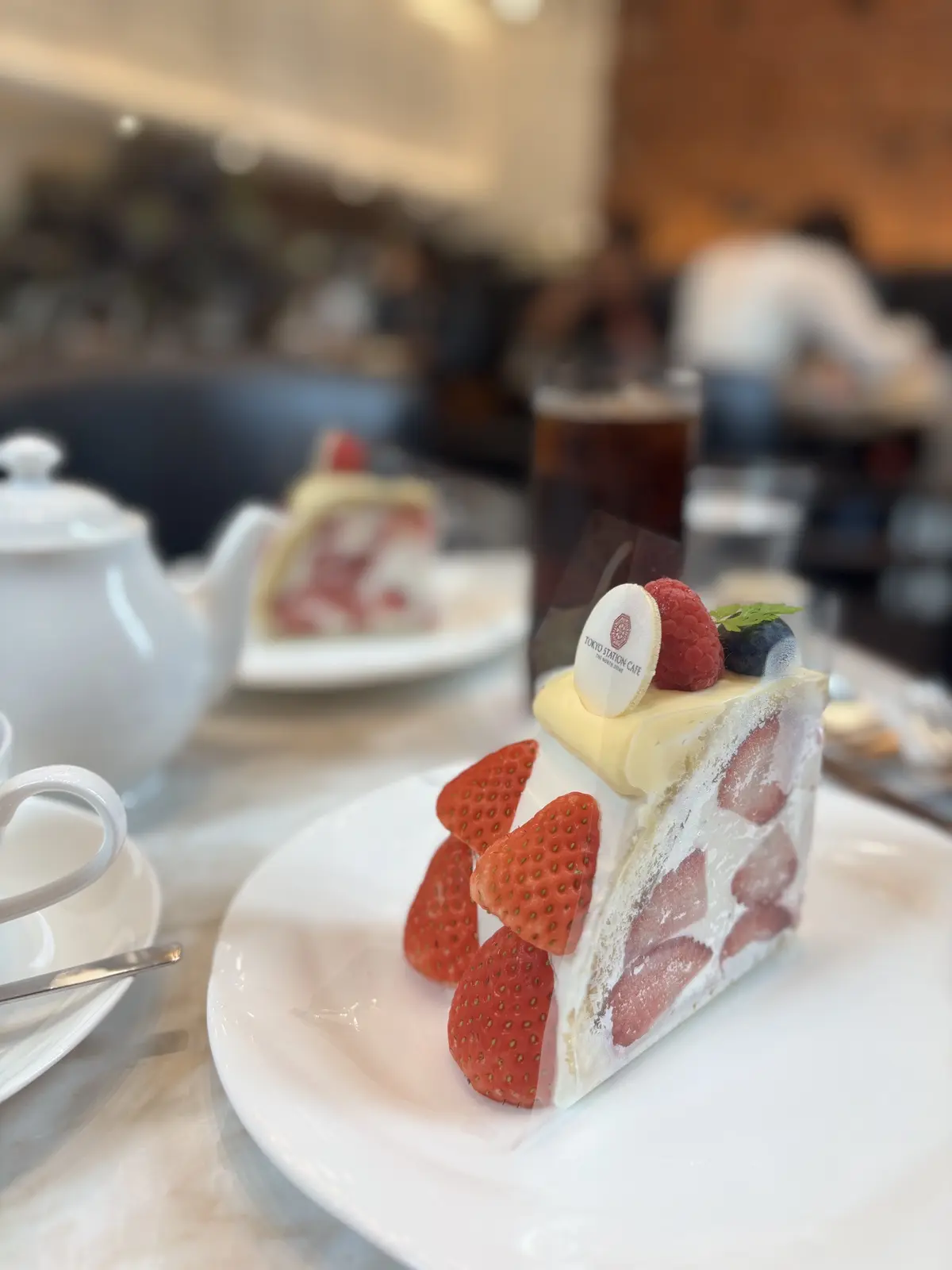 イチゴのケーキ