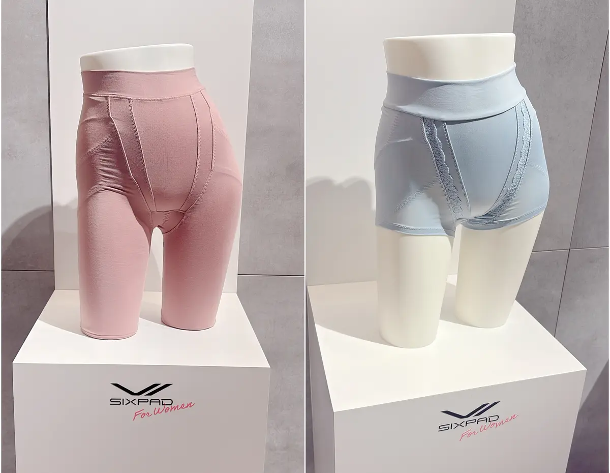 50代　更年期　SIX PAD 骨盤底筋ケア　下着　ガードル　製品の写真