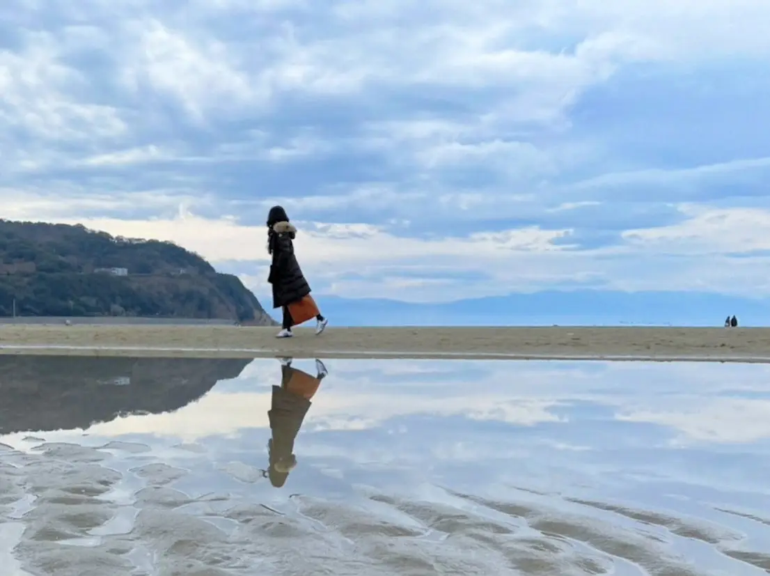父母ヶ浜　日本のウユニ塩湖