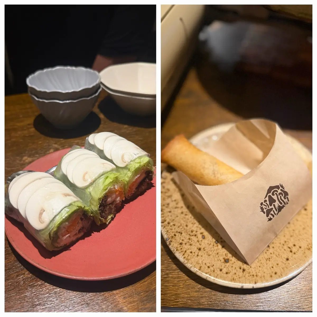 裏の山の木の子の前菜