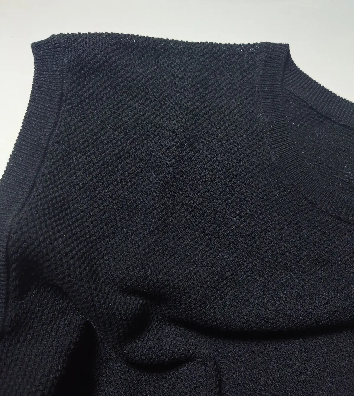 無印良品ノースリーブセーター