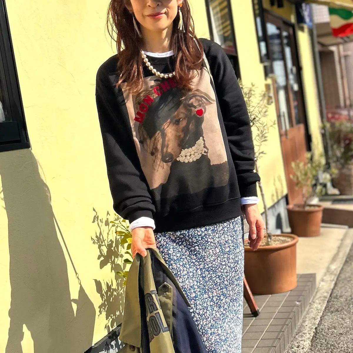 重ね着にぴったり！無印良品の長袖Tシャツの画像_4