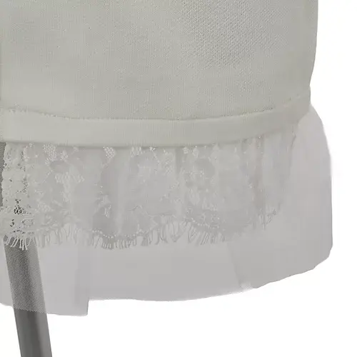 E by eclat Room no.8 for E by eclat チュールレースニットジレ ￥23,100