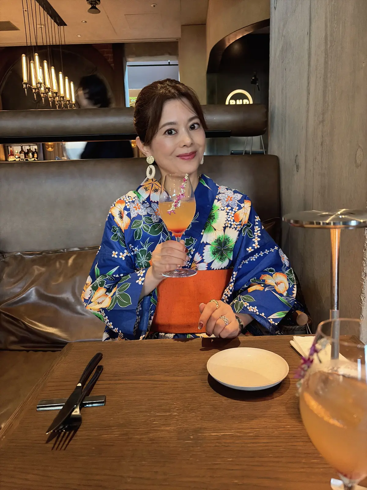 BLUE NOTE PLACE YUKATA de JAZZ オリジナルカクテルと50代浴衣コーデ