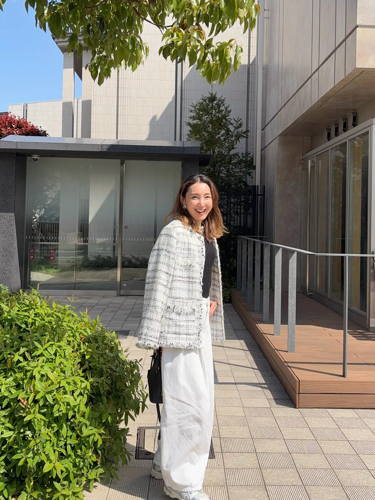 春らしい“デニム×ジャケット”でアラフィの画像_2