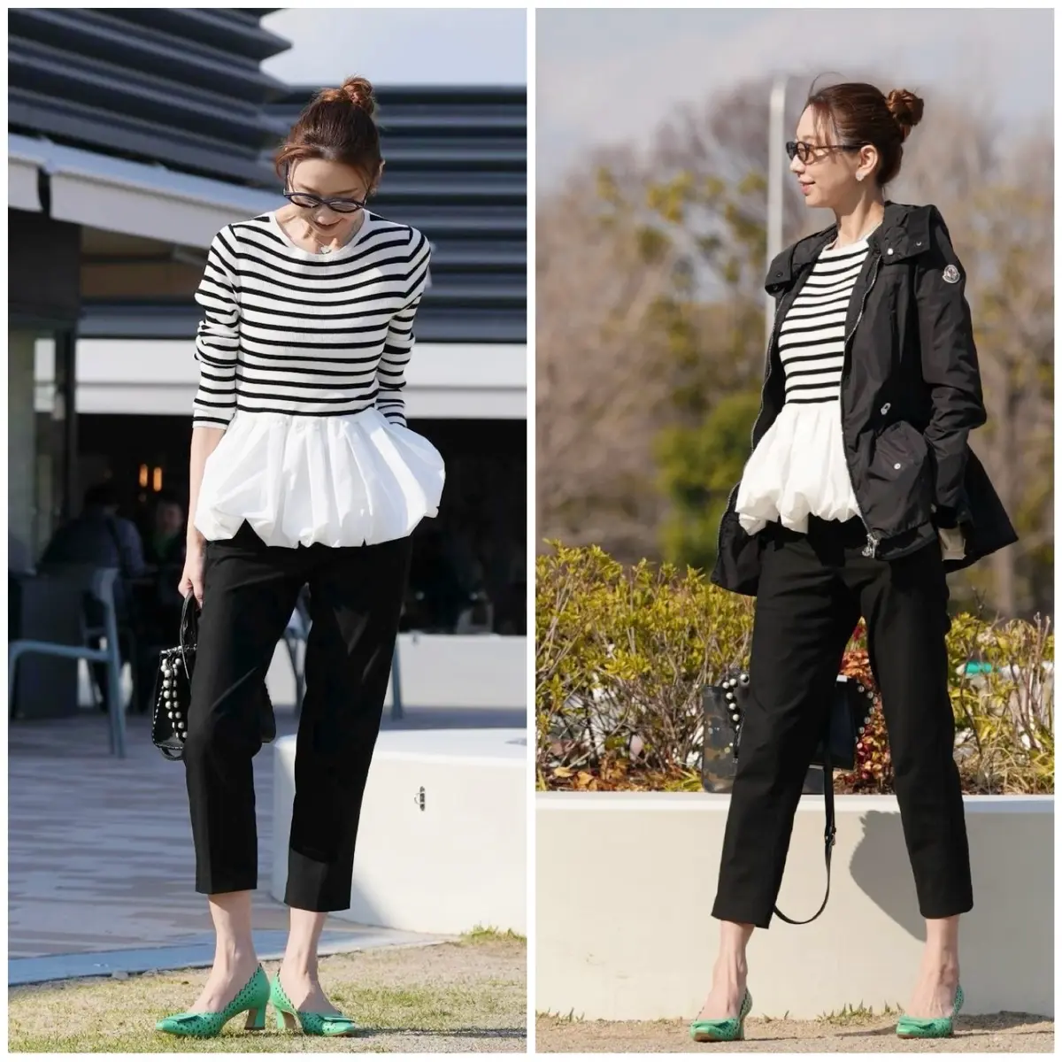 春風に誘われて🌸甘めの軽やかコーデ①【Uの画像_10