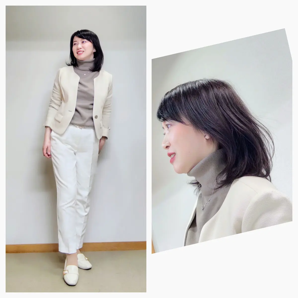 3月初旬。アラフィフ秘書お仕事毎日服の画像_1