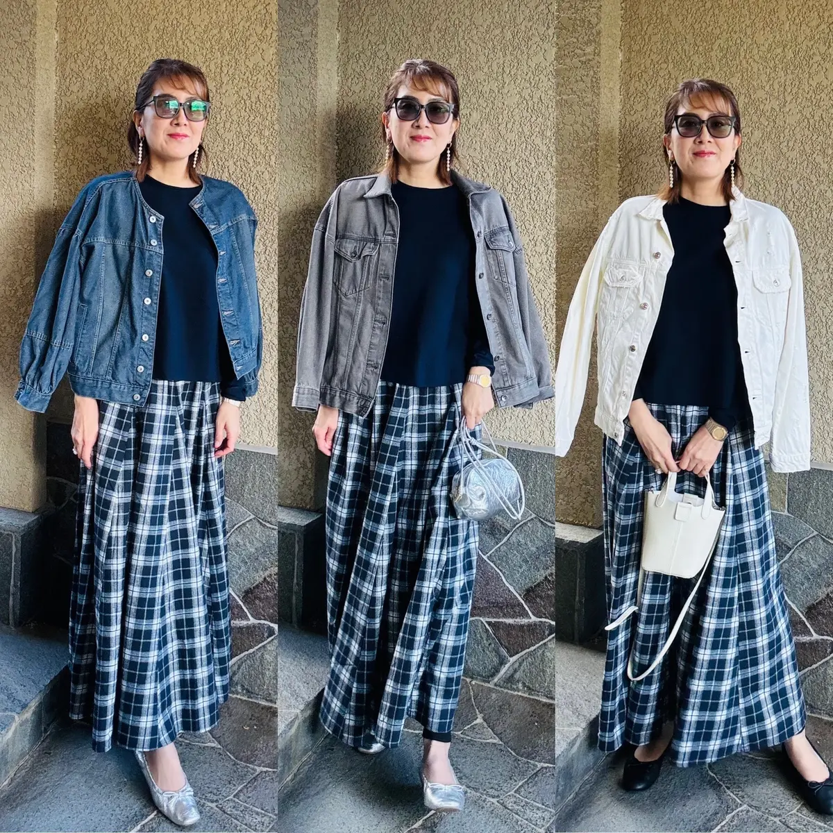 寒暖差に効く！！春のデニムジャケットコーの画像_9