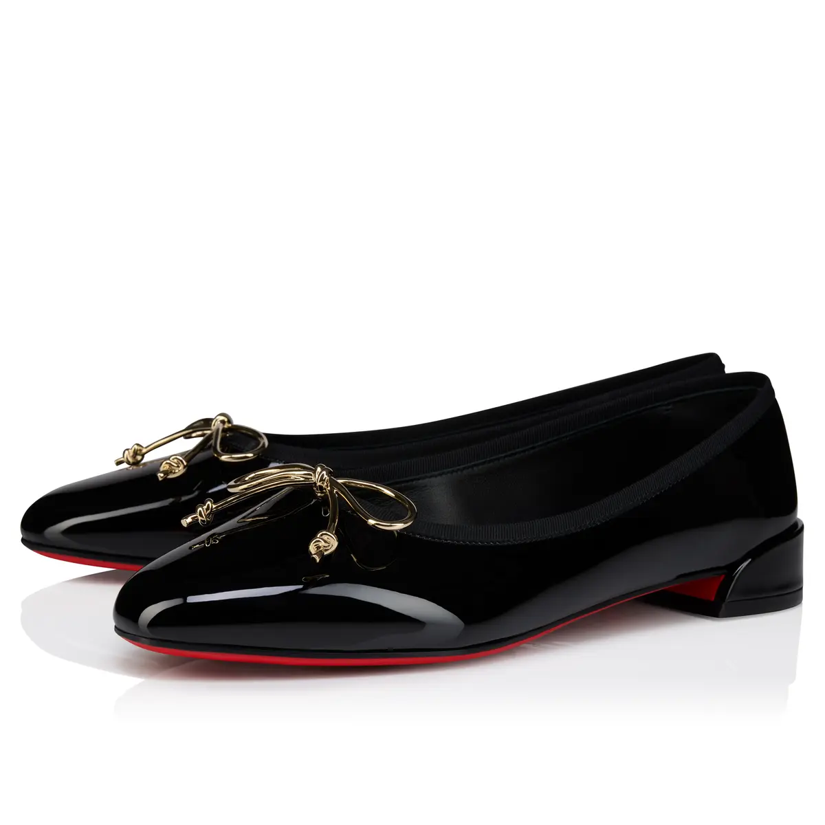 クリスチャン ルブタン　スウィーティ バイラ フラットシューズ 黒