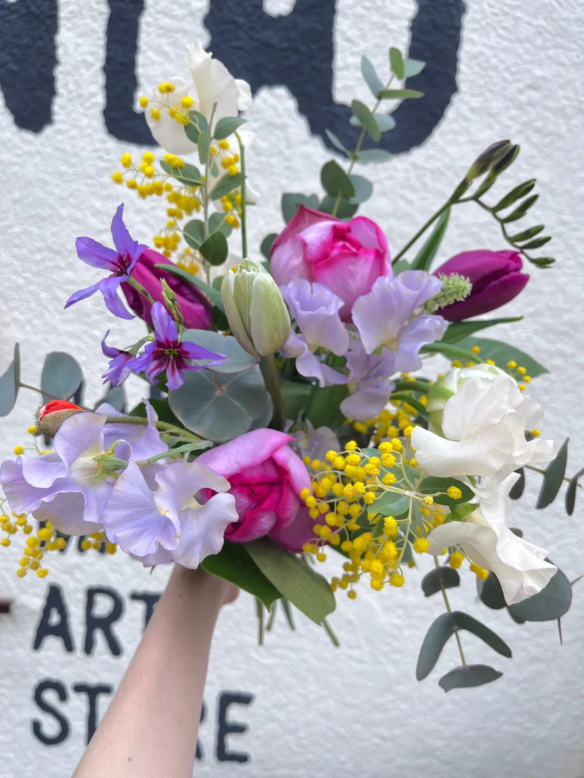 お花選びからのブーケレッスン＆仲良しメンの画像_6