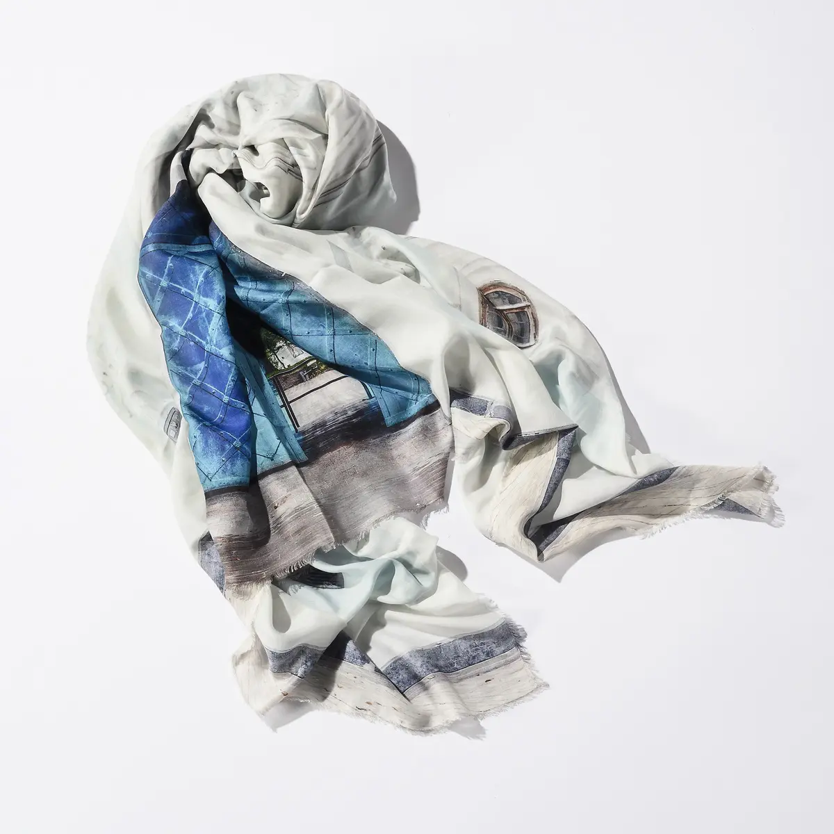 Faliero Sarti Cattedrale St.Sophia／シルクスカーフ