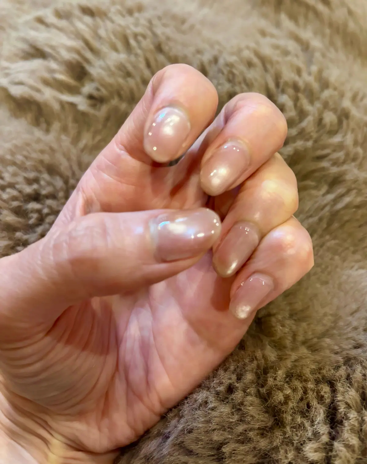 桜色のマグネットネイルで気分⤴️の画像_2