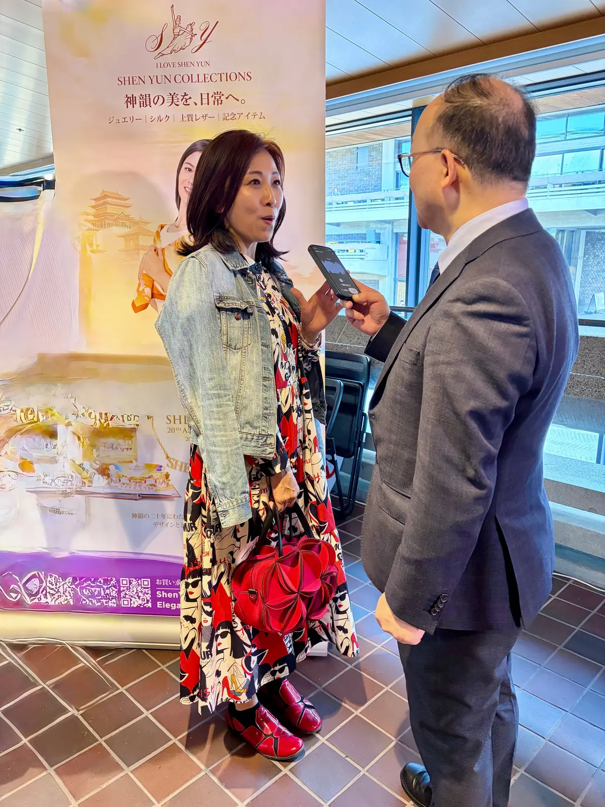 インタビューを受けました。