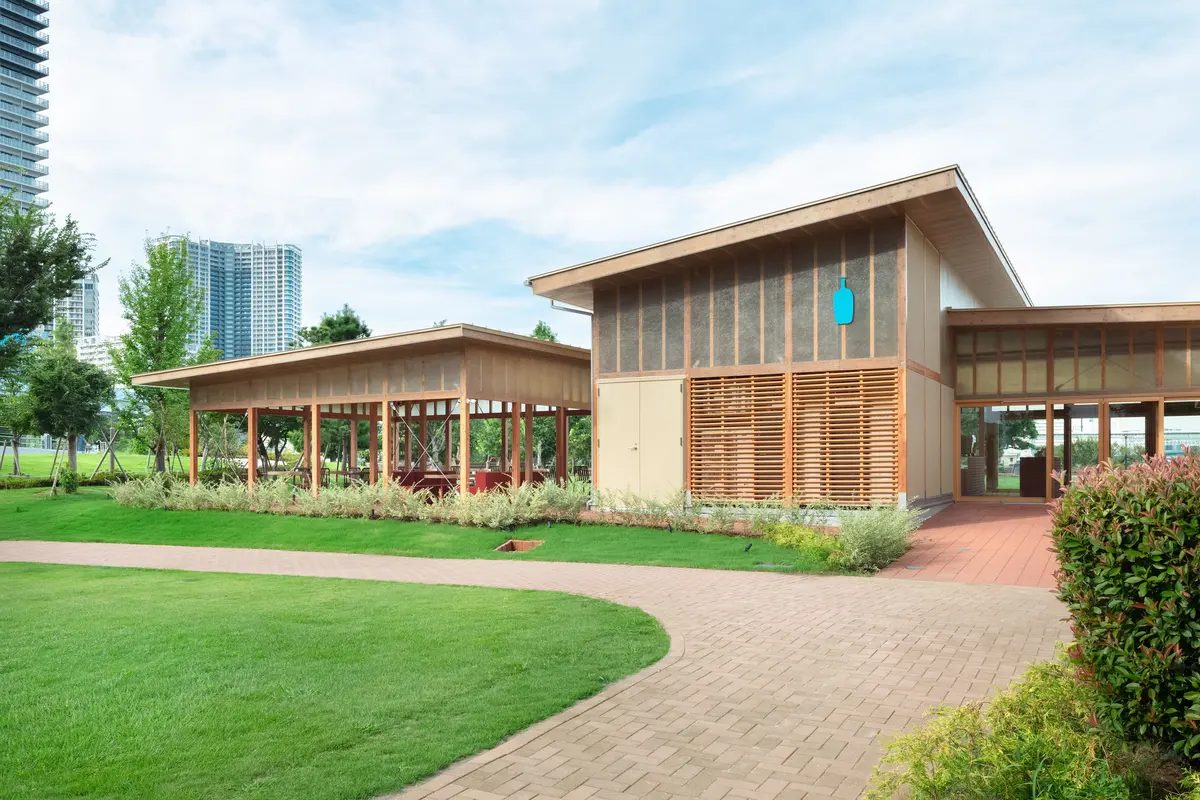 豊洲パークカフェ 外観 名建築カフェ