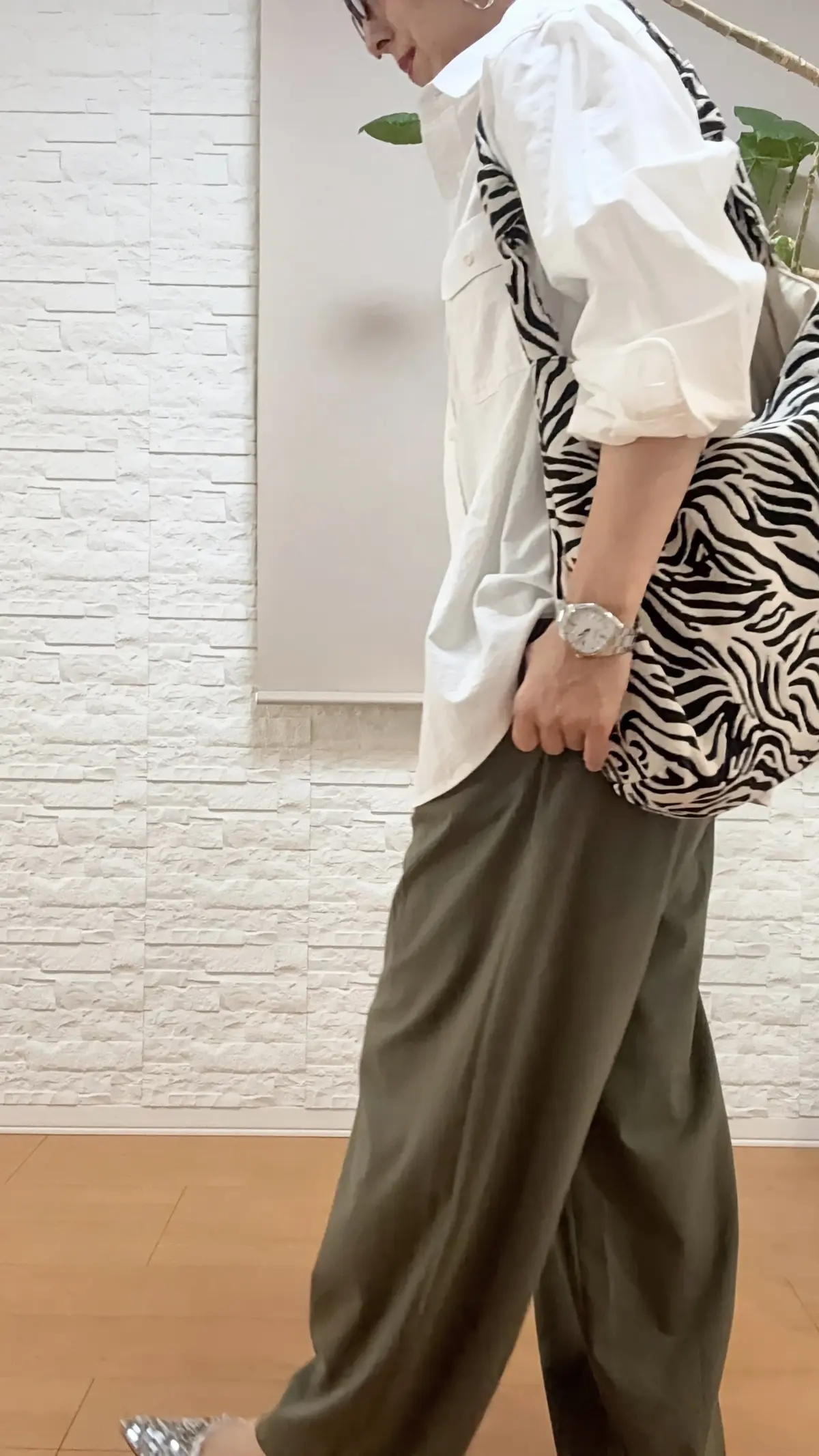 50代GUメンズシャツ＆しまむらブレスレの画像_2