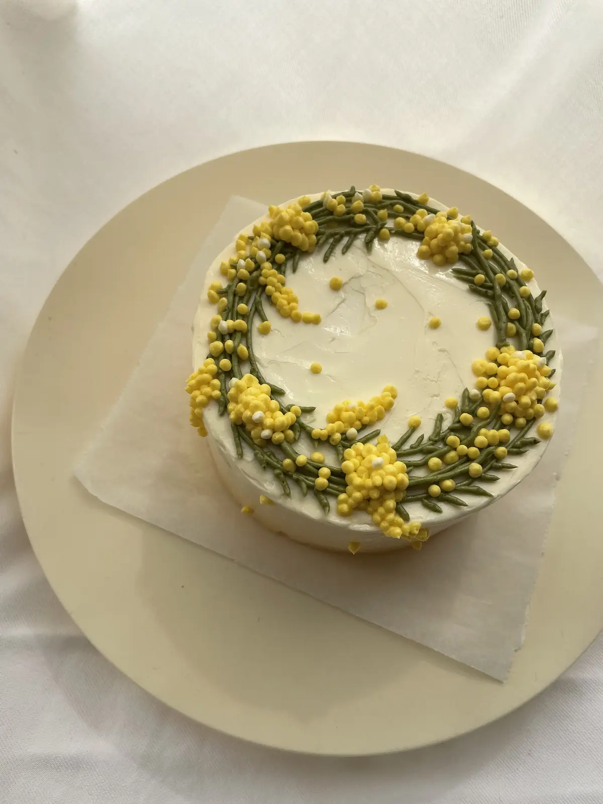 桜の季節到来🌸桜モチーフのケーキを作っての画像_2