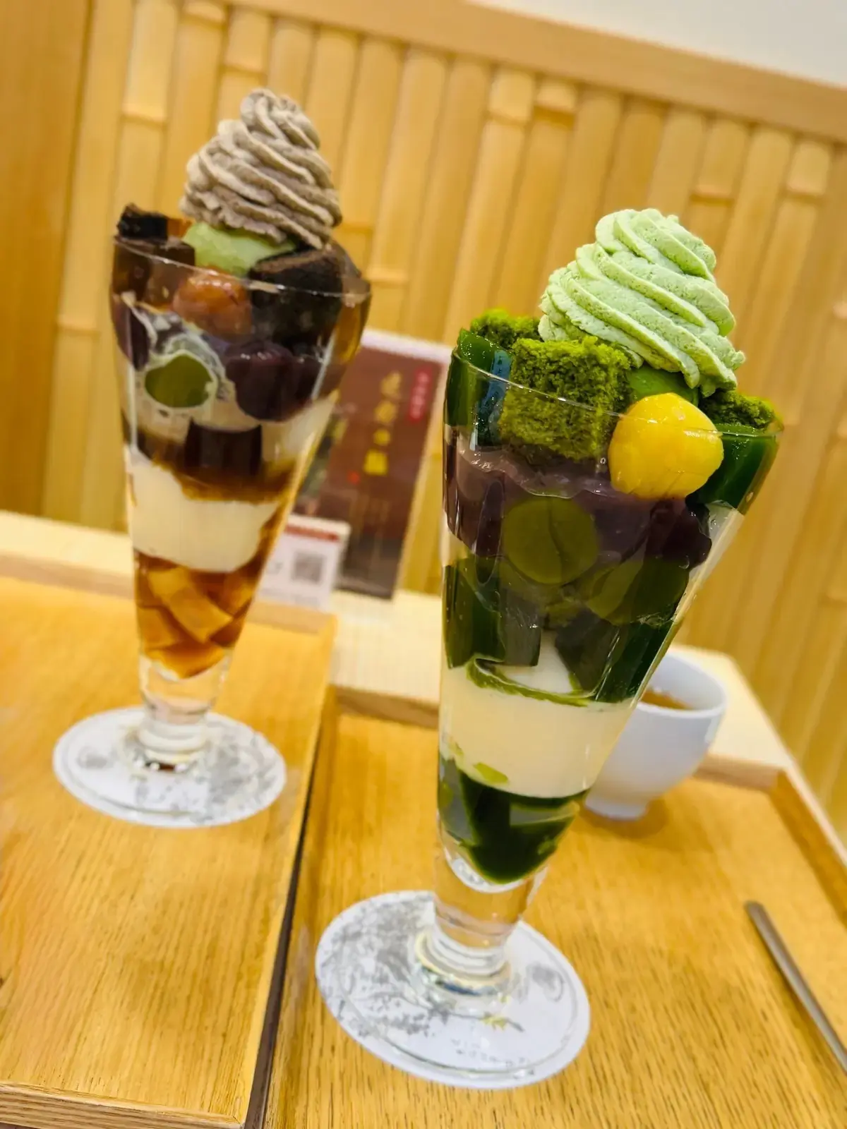 茶寮都路里 パフェ