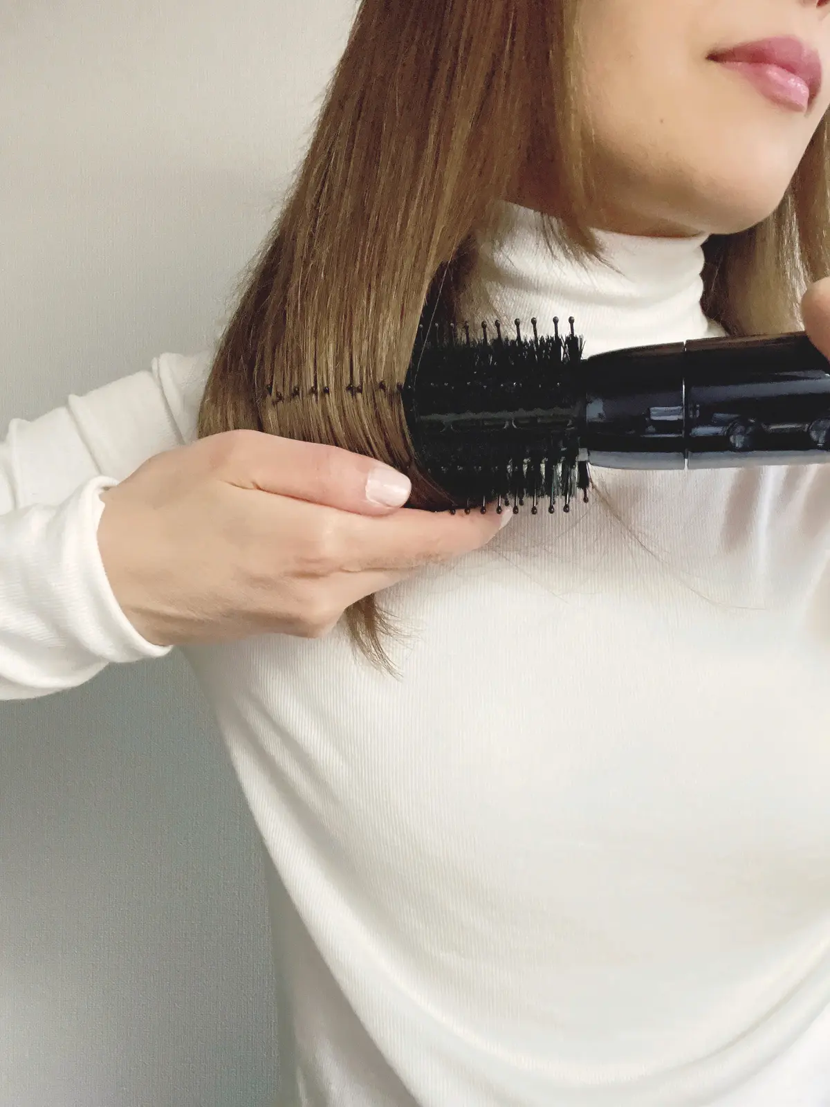 50代　美容家電　毛先も立ち上がりも、 リファのカールブラシで！ （ aiai99さん ）