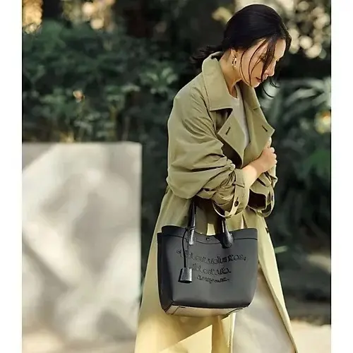 A.D.M.J.×eclat マジックライト（R）コード刺繍トート25cm