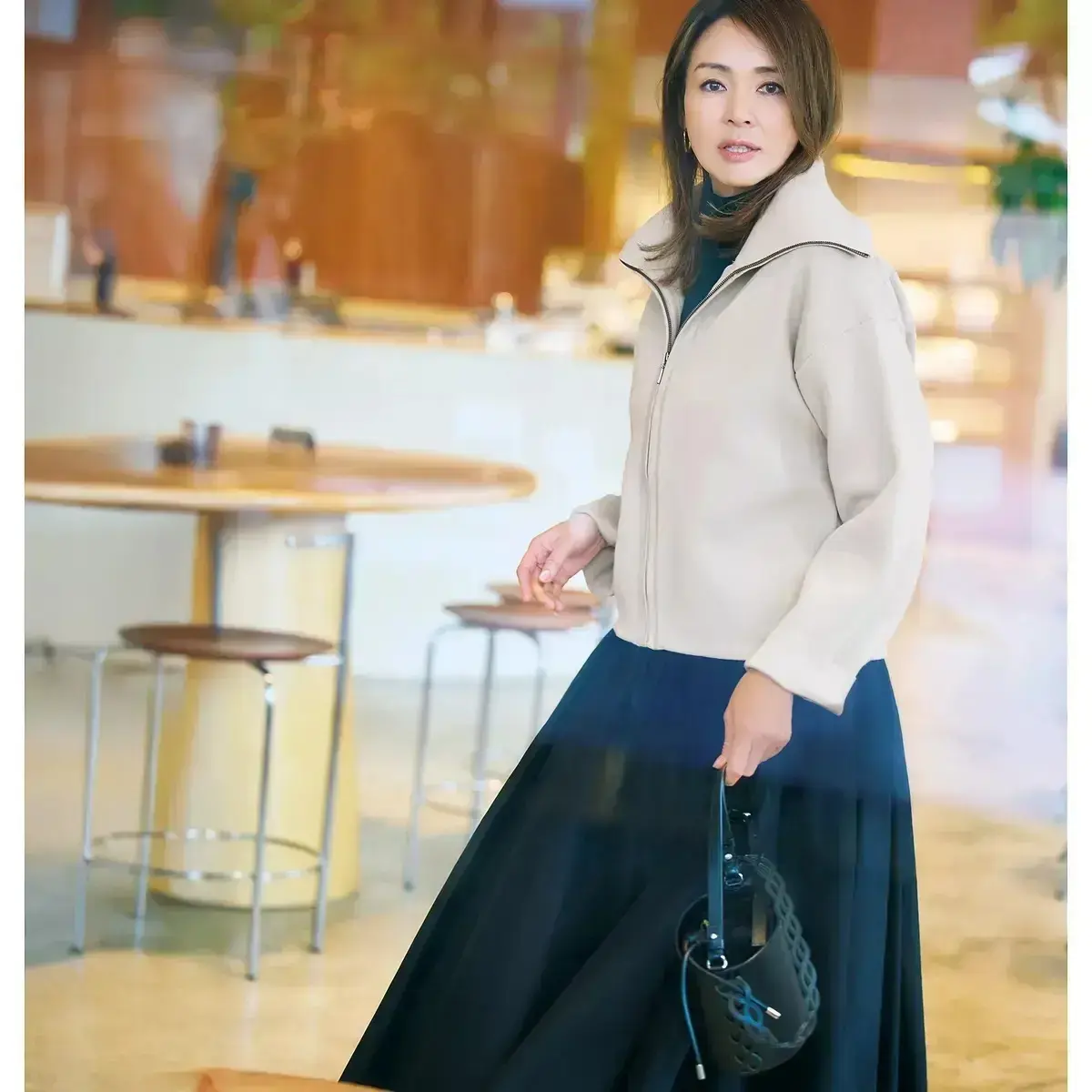 春旅　50代が欲しい　春ブルゾン