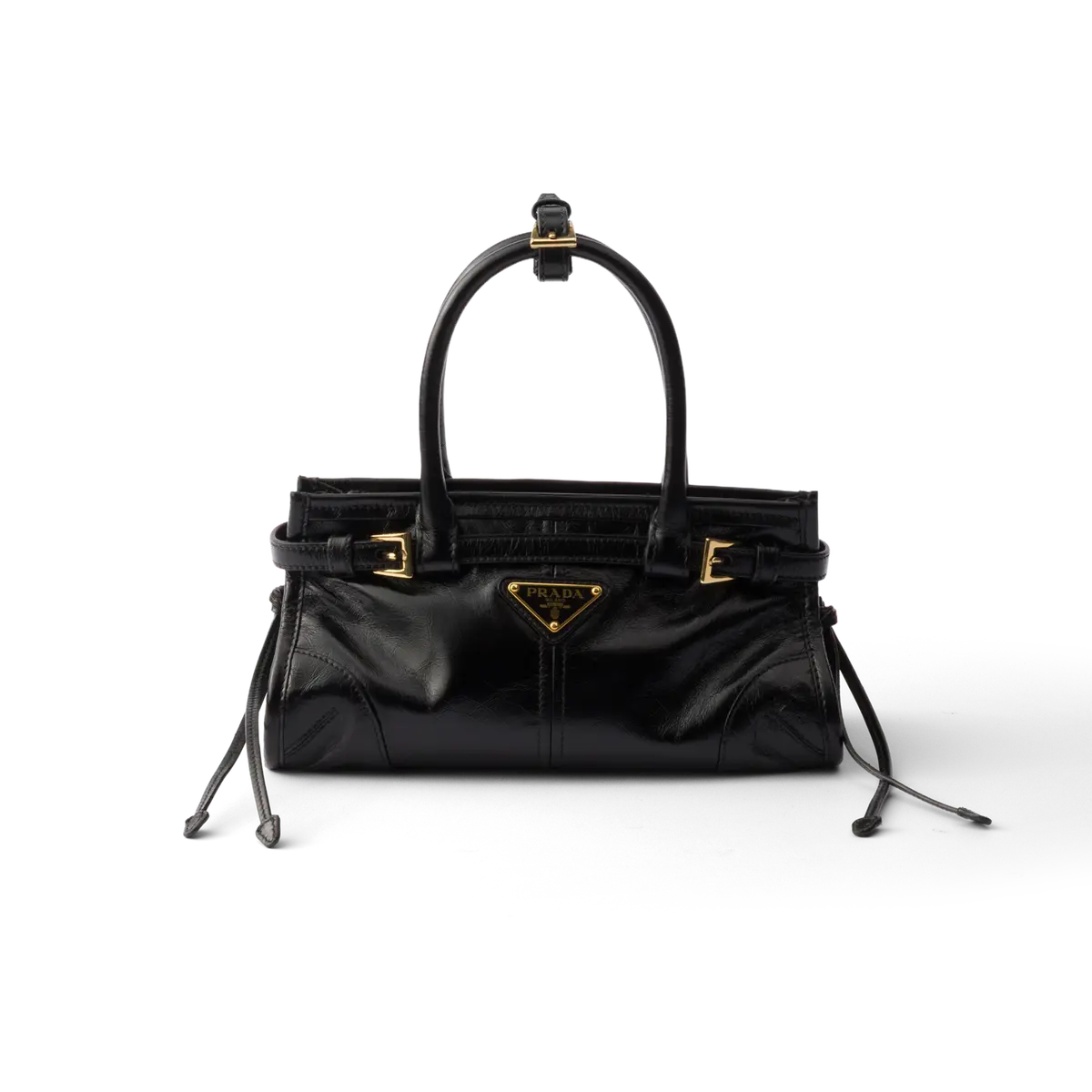 プラダ　横長バッグ 斜め掛け　黒