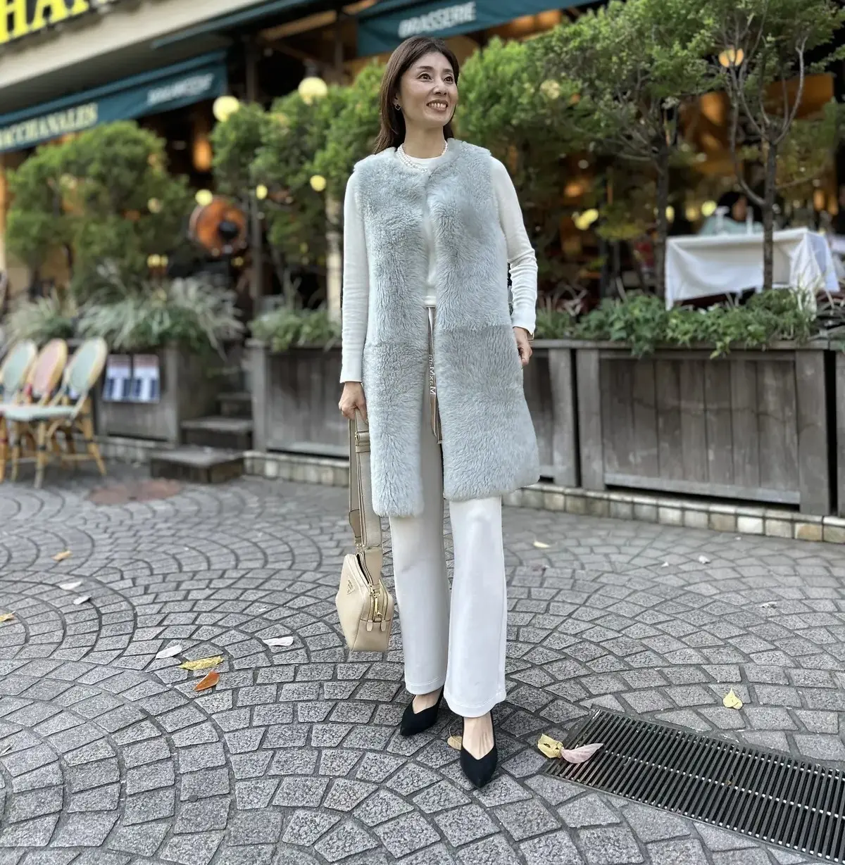 【ZARA トップス・ブーツ・バッグ愛用】エクラ華組 梁瀬理砂さん