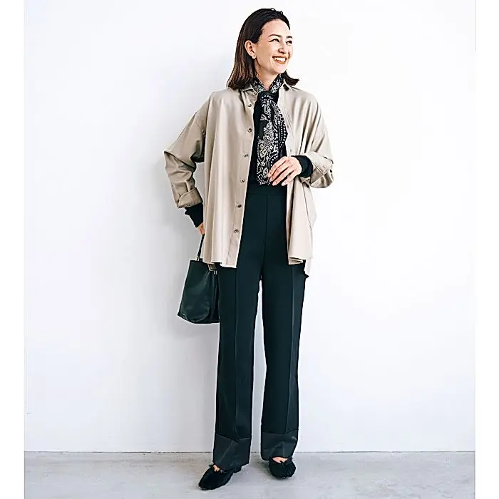 E by eclat
Col Pierrot for E by eclat 裾サテンブラックパンツ
￥27,500