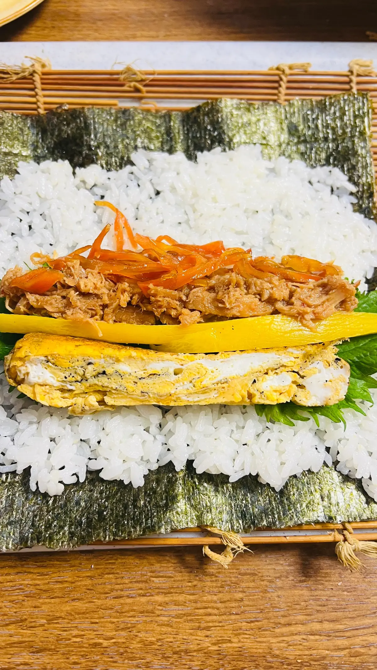 遅ればせながらの節分！手作りキンパで福はの画像_5