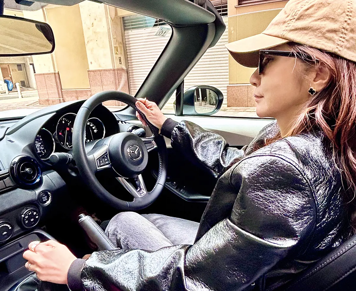 50代　愛しの車　オープンカーの「ロードスター」で、 夫婦時間を満喫！（ErikoTさん）