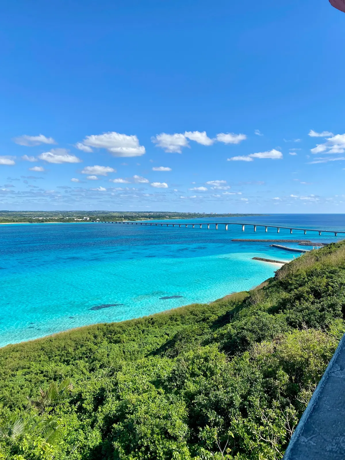 沖縄発着 MSCベリッシマ クルーズ 寄港地 宮古島 来間大橋 絶景 海 宮古ブルー レンタカー 自由行動