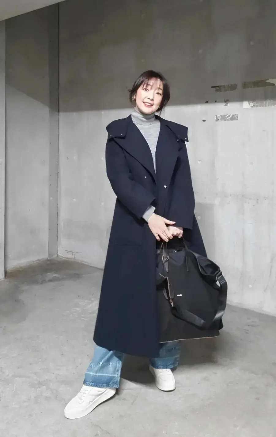 京都冬旅 デニムコーデ エクラ華組谷島恵子さん