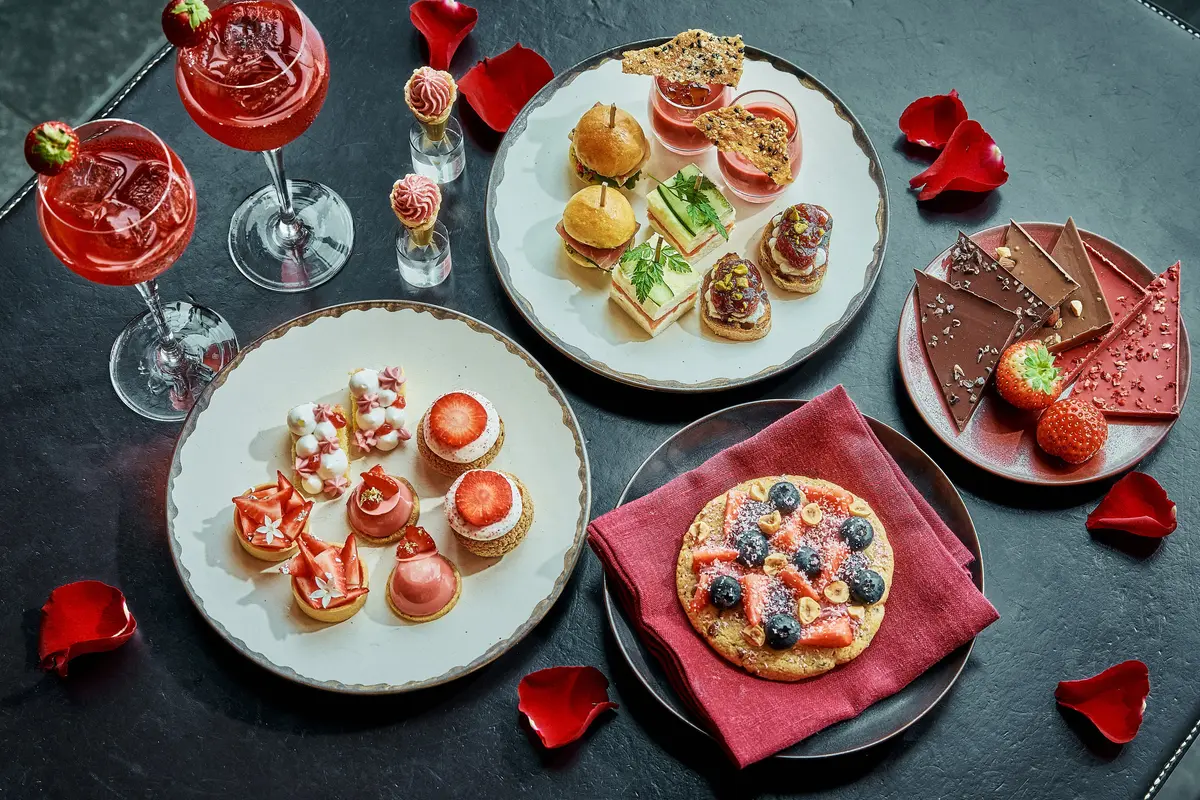 アフタヌーンティー　アンダーズ東京 the tarvern GRILL&LOUNGE ストロベリーアフタヌーンティー