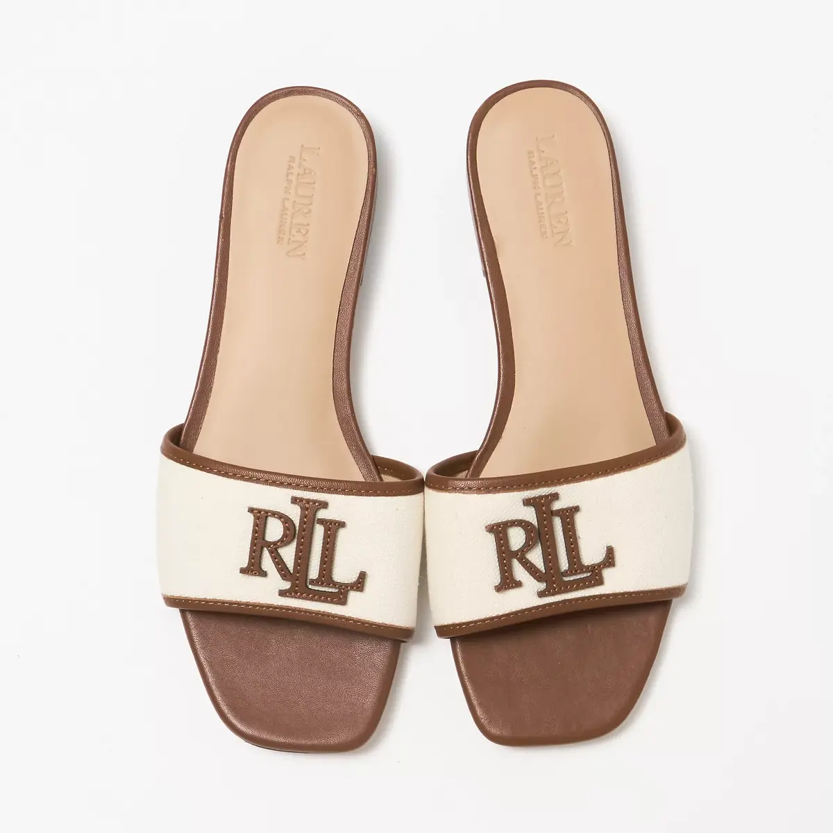 LAUREN RALPH LAUREN スクエアトゥサンダル ￥23,100