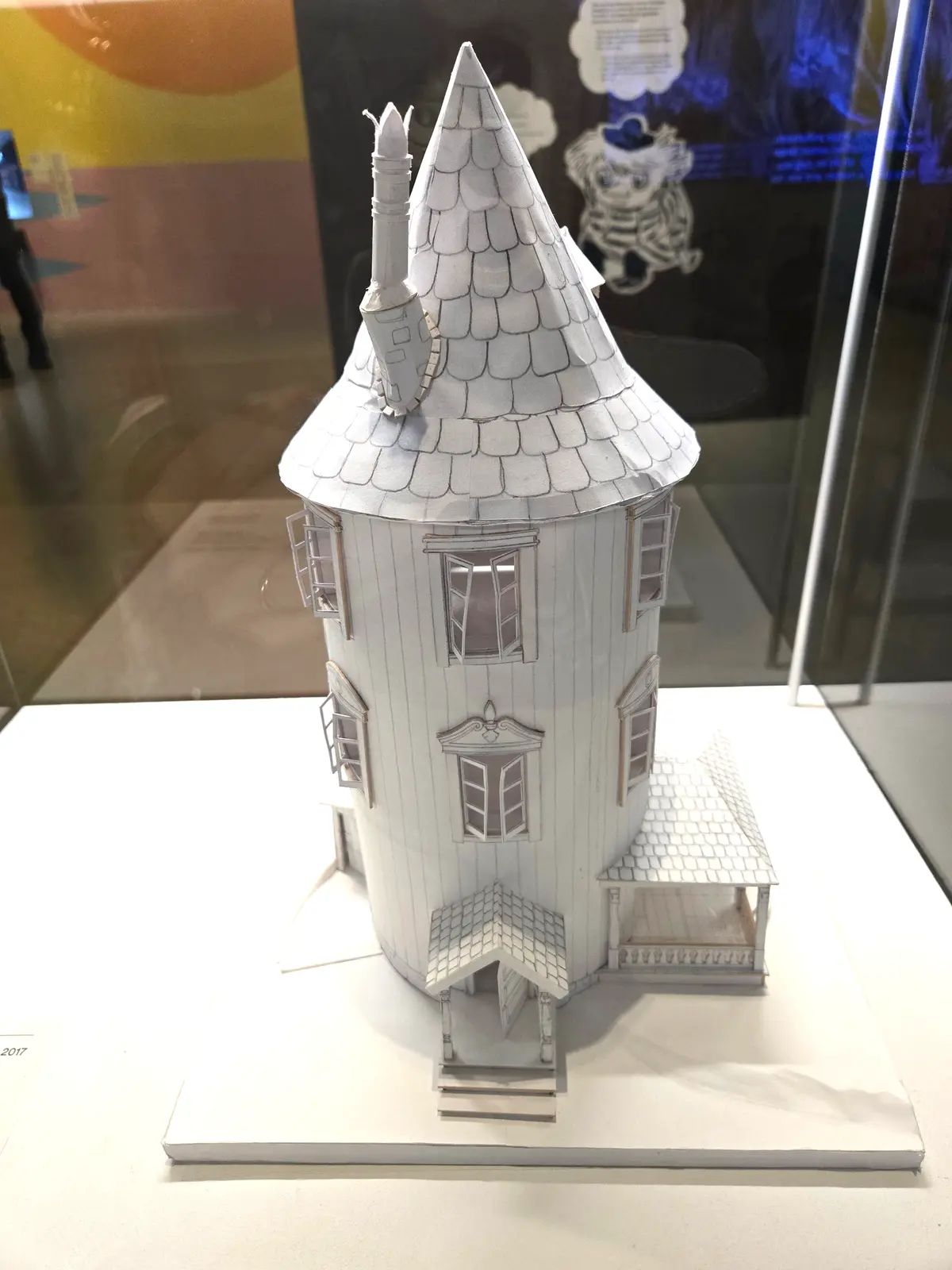 ムーミンハウスの模型