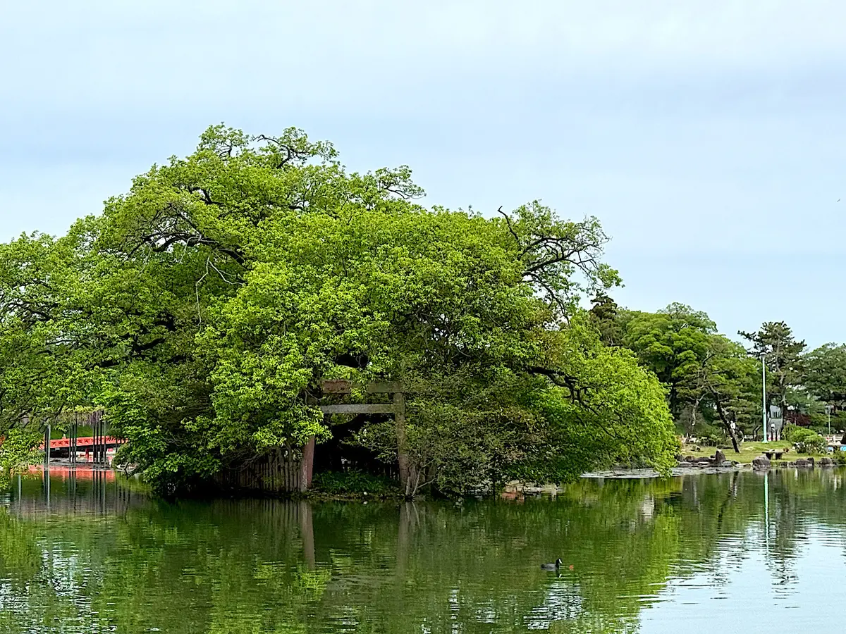天王川公園・中之島