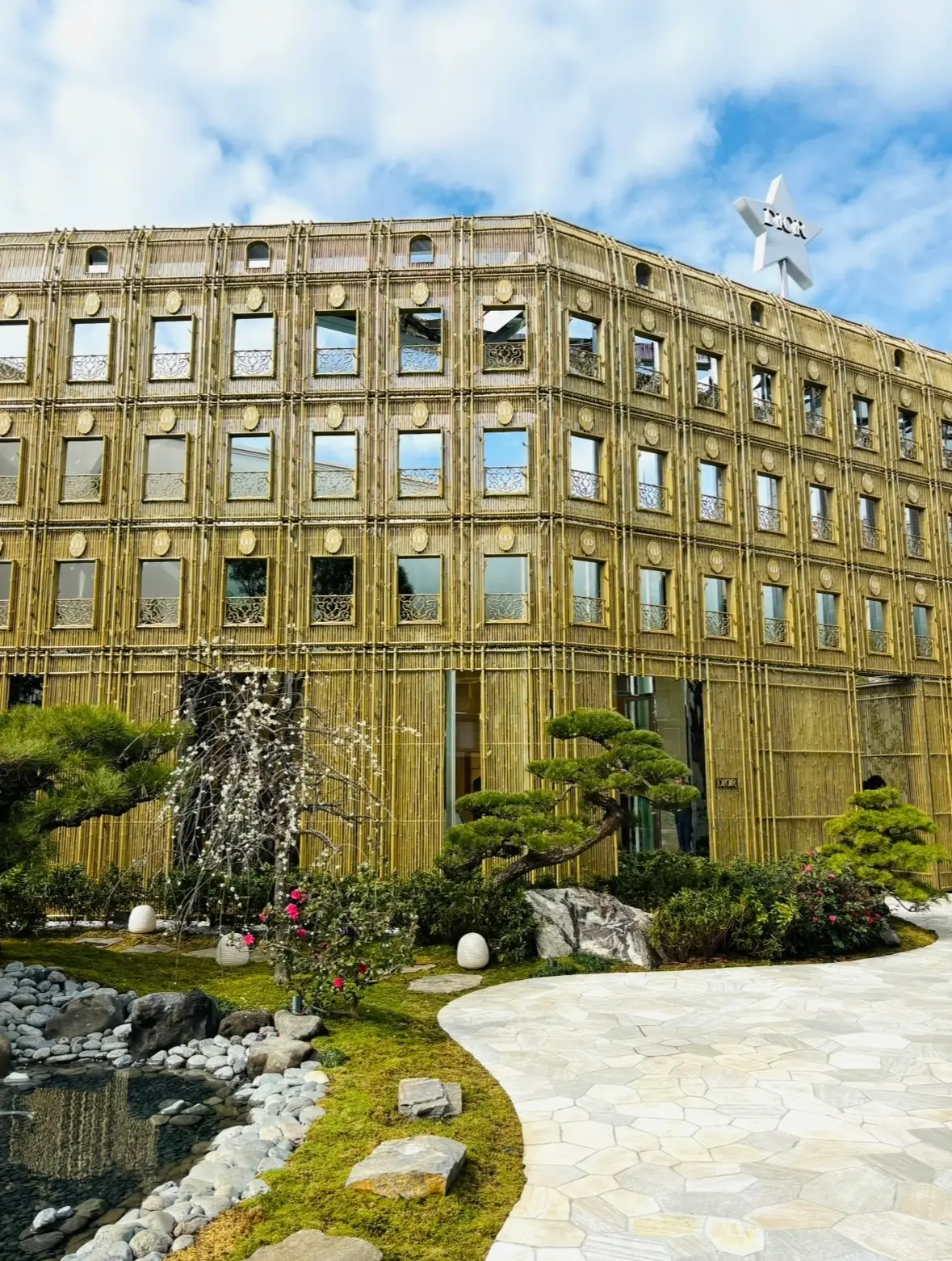 ディオール バンブー パビリオン カフェ　代官山　外観