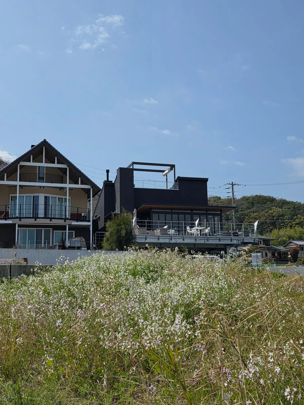 海辺の素敵なカフェでランチの画像_2