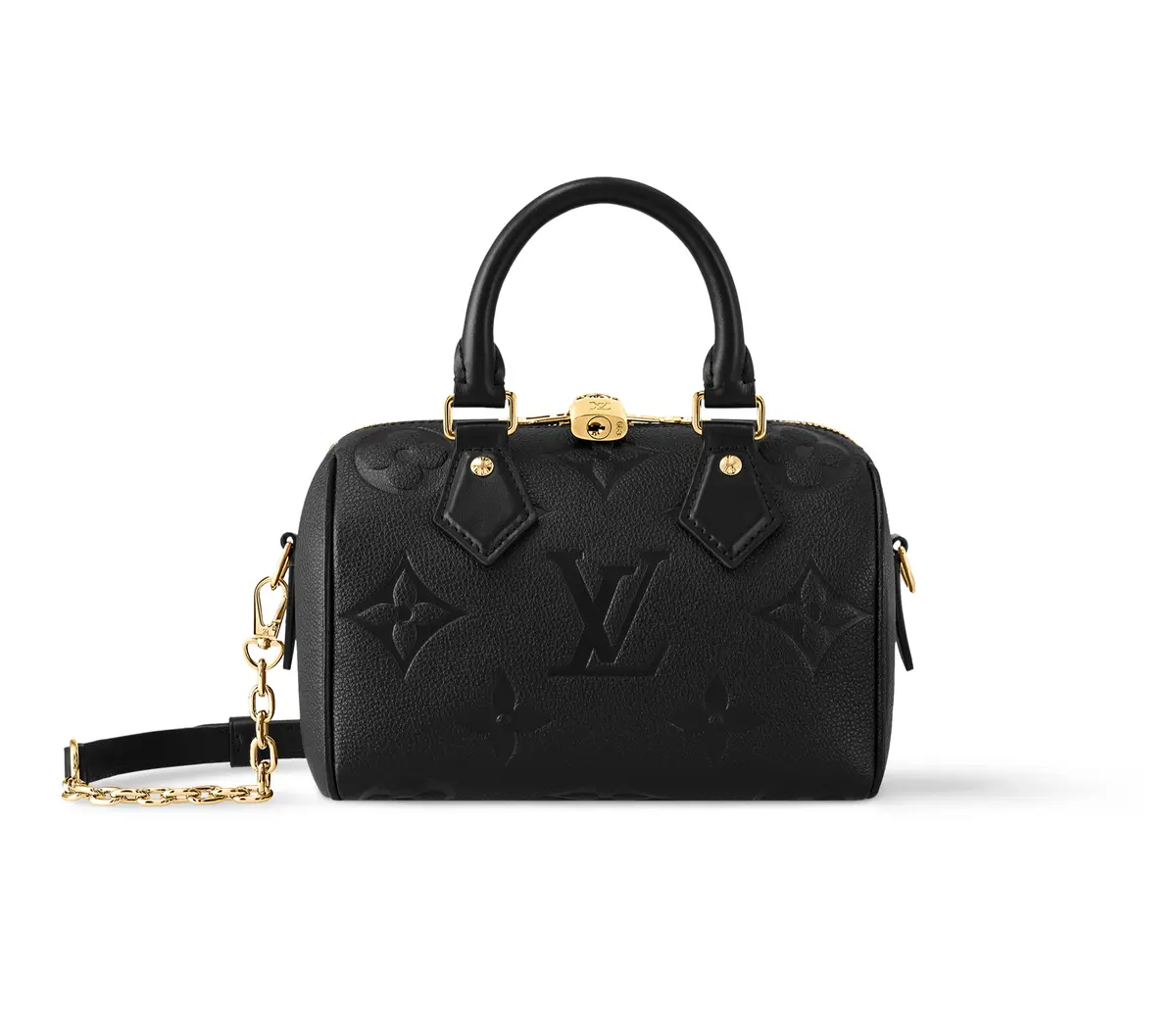 ルイ・ヴィトン　斜めがけ黒バッグ