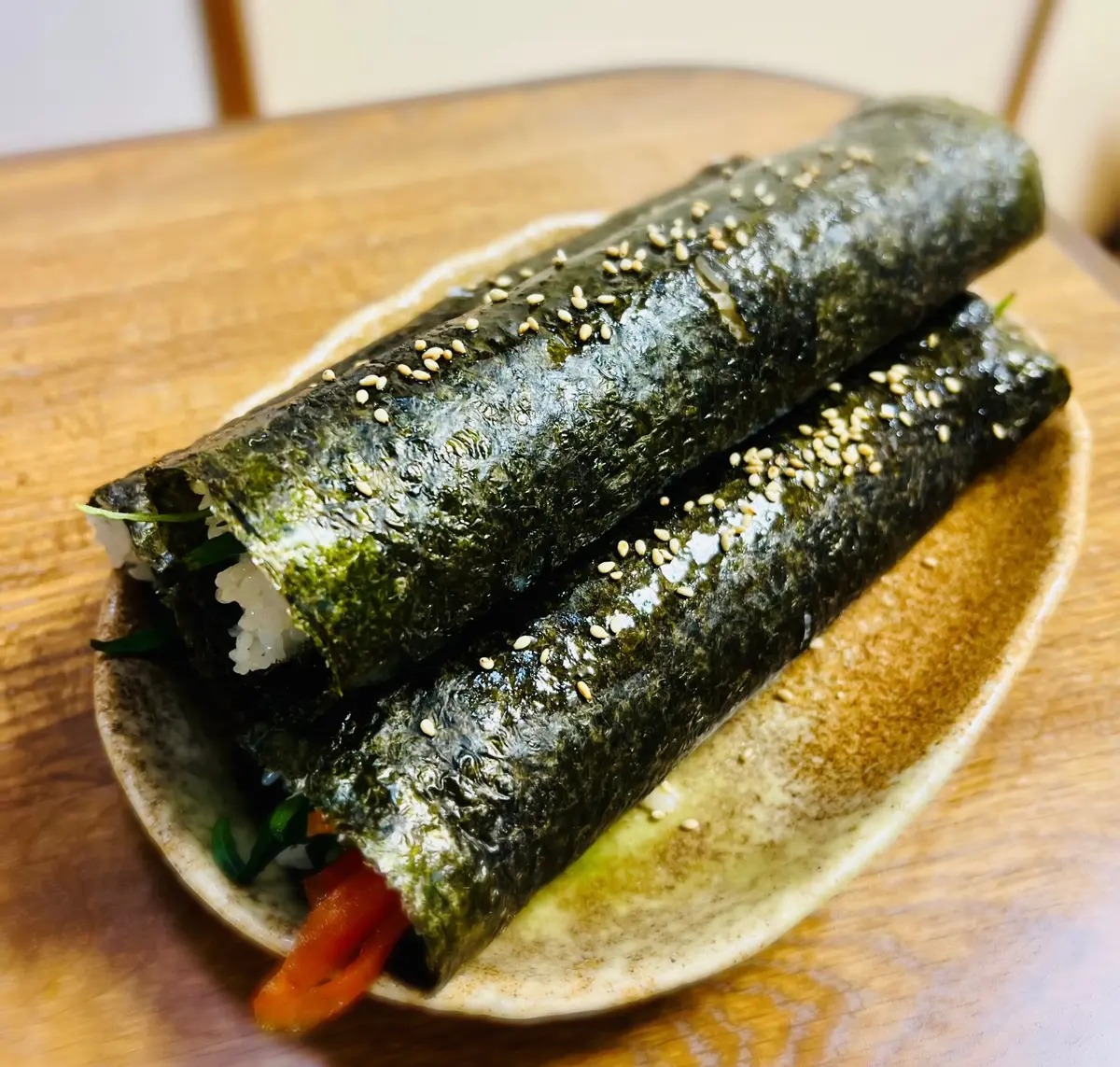 遅ればせながらの節分！手作りキンパで福はの画像_6