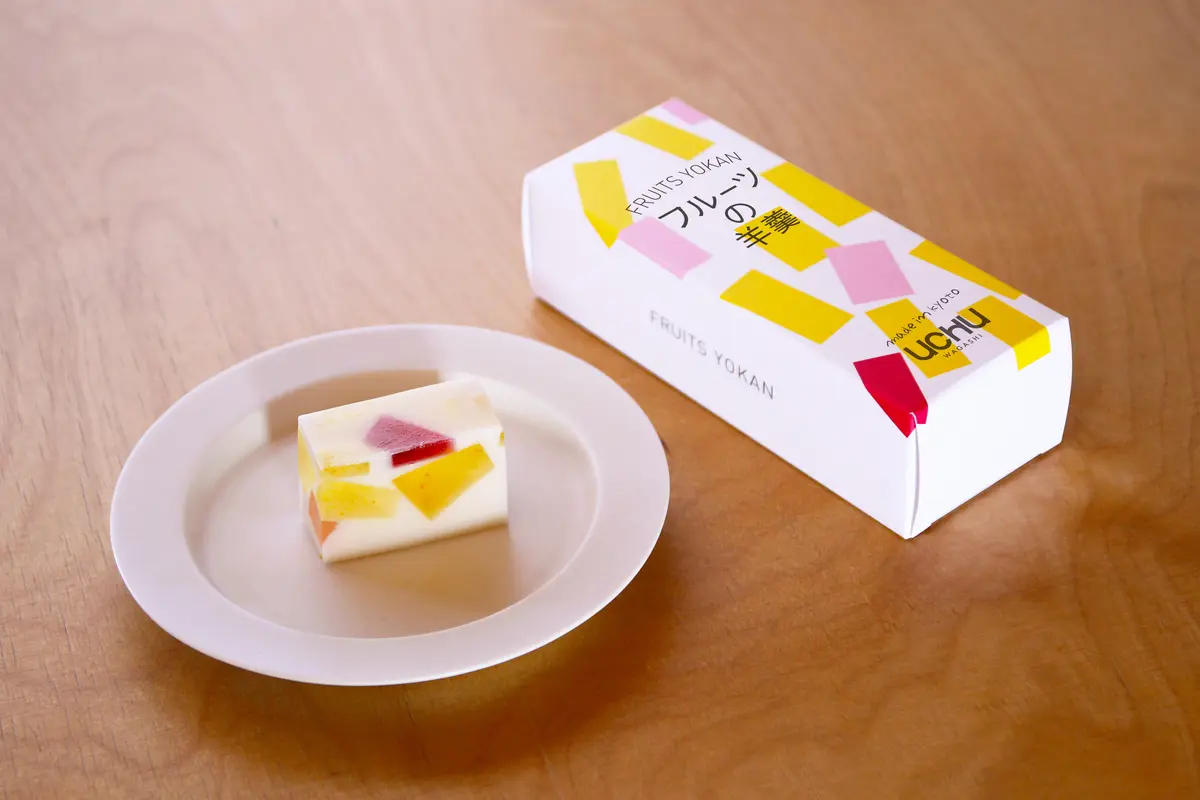 UCHU wagashi　フルーツの羊羹　京都　手土産